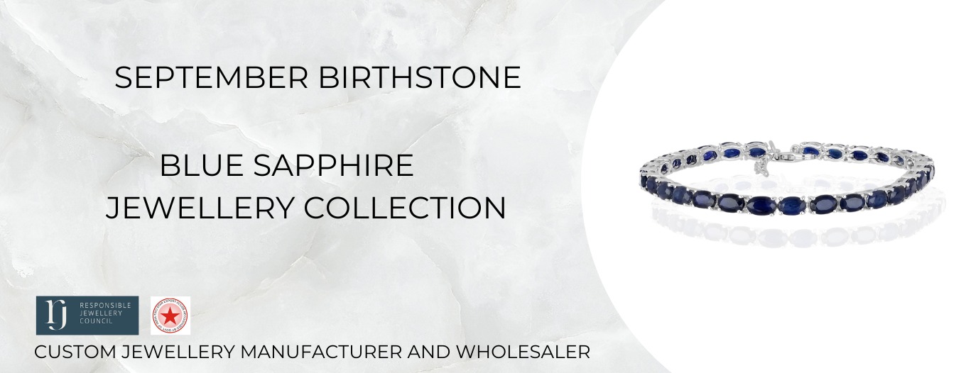 September birthstone sapphire collection 