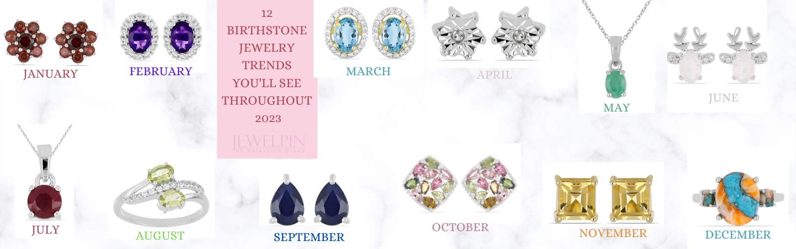 12 birthstone jewelry trend you will see throughout 2023