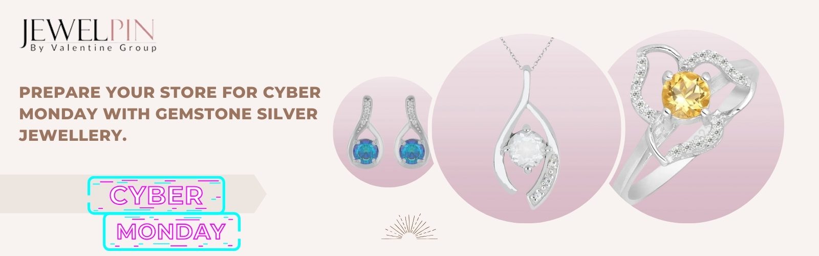 prepare your store for cyber monday with gemstone silver jewellery