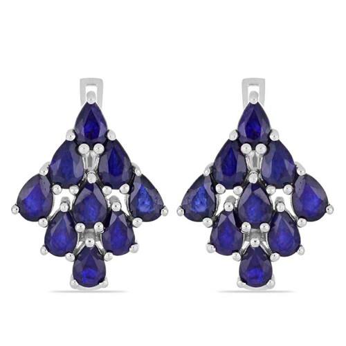 Australian Sapphire Stud Earrings – Geneine Honey Bespoke Jewellery